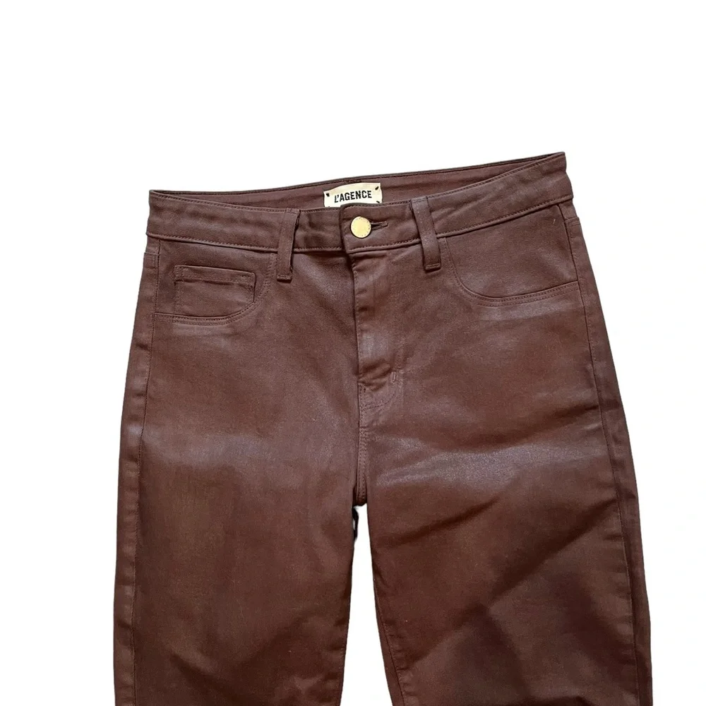 L’agence Margot Expresso Coated Jean, Sz 27 - Picture 8 of 14